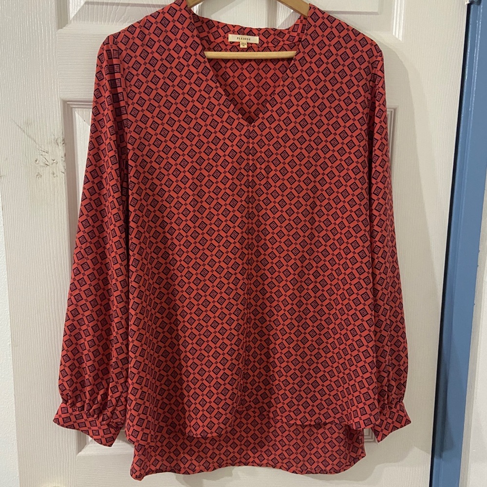Pleione Long Sleeve Blouse XL